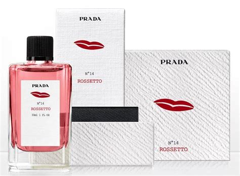 No14 Rossetto Prada perfume .